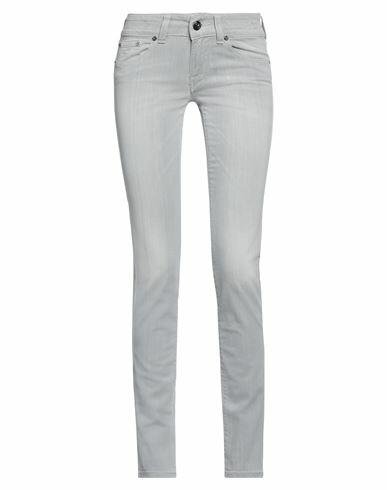 Jacob Cohёn Woman Jeans Grey Cotton, Polyurethane Cover