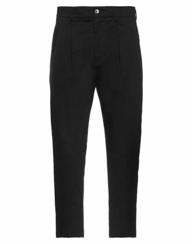 Takeshy Kurosawa Man Pants Black Cotton, Elastane Cover