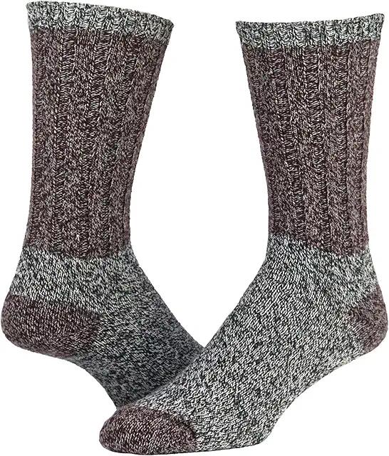 Wigwam Ragg Twist Crew (Burgundy) Crew Cut Socks Shoes Cover