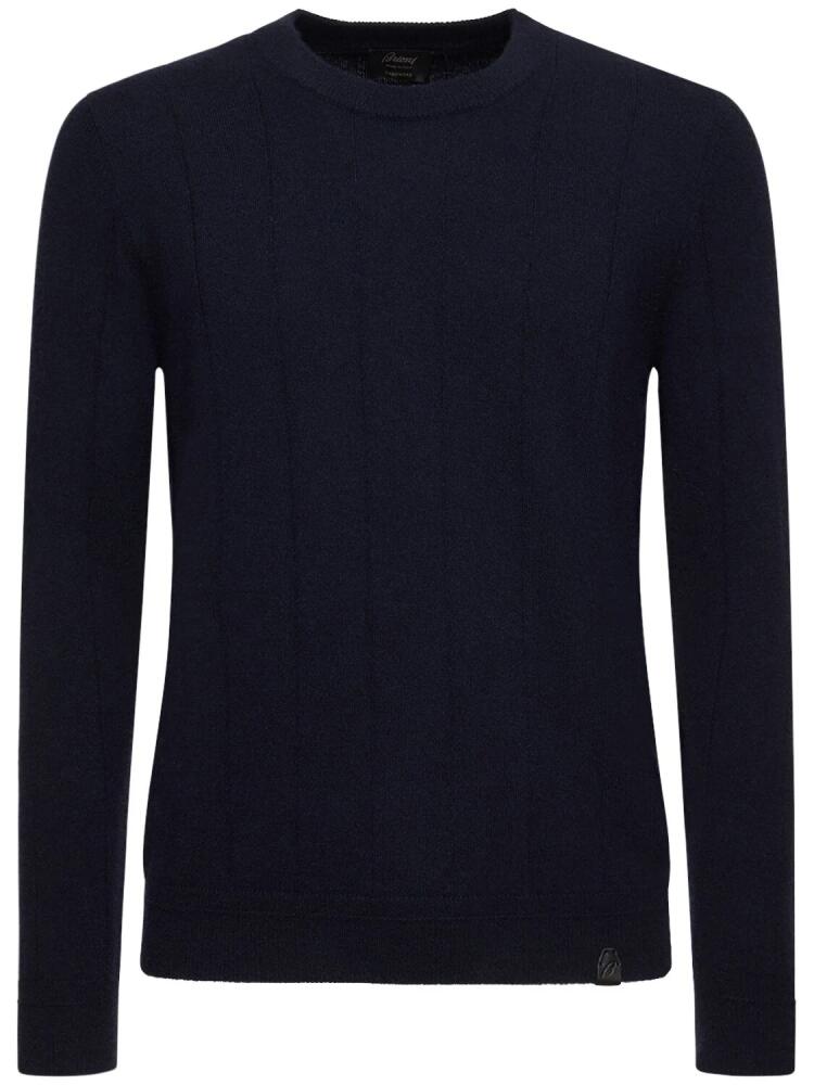 BRIONI Cashmere Crewneck Sweater Cover