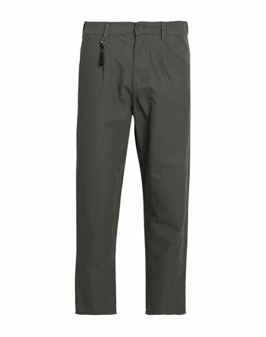 Only & Sons Man Pants Military green Cotton Cover