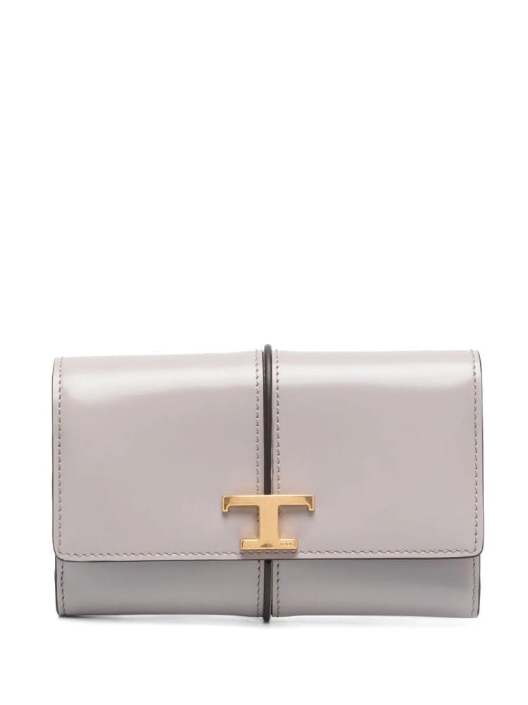 Tod's Timeless leather wallet - Grey Cover