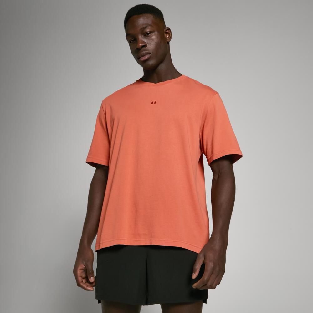 MP Men's Tempo Oversized Washed T-Shirt - Washed Brick Cover