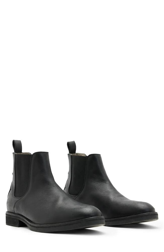 AllSaints Creed Chelsea Boot in Black Cover