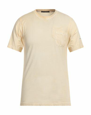 Daniele Alessandrini Man T-shirt Beige Cotton Cover