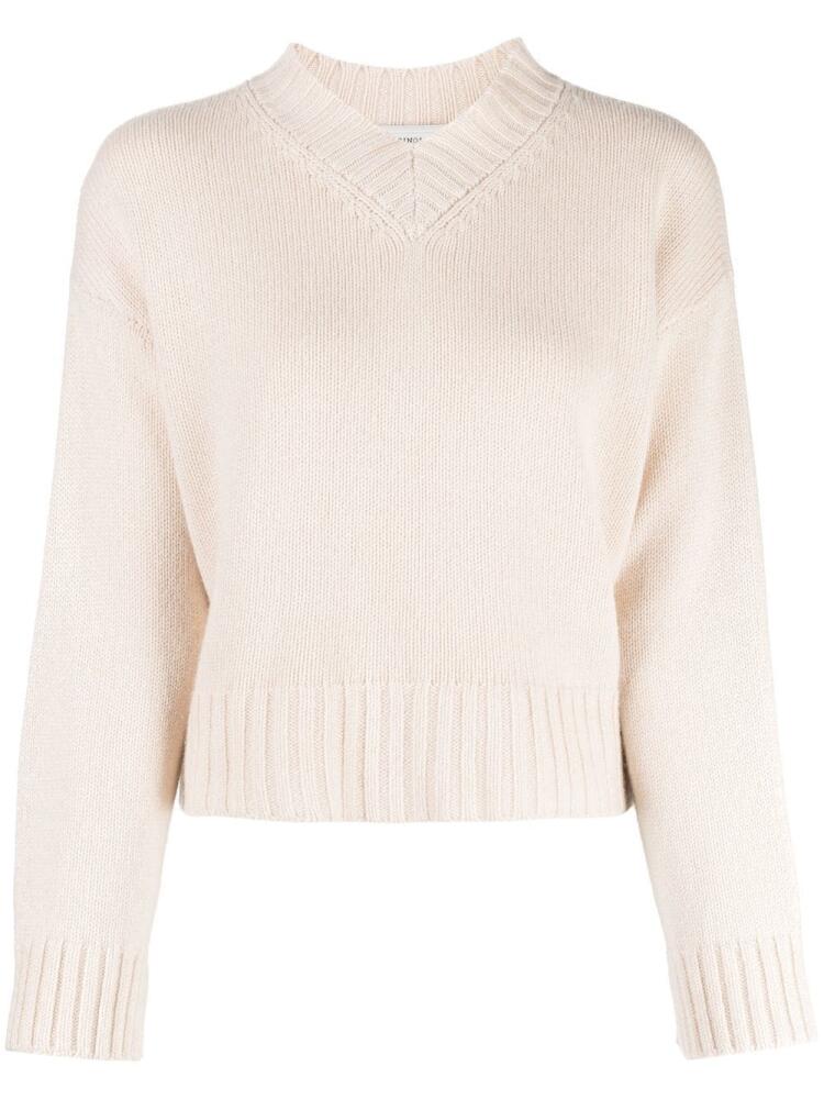 Pringle of Scotland V-neck cashmere jumper - White Cover