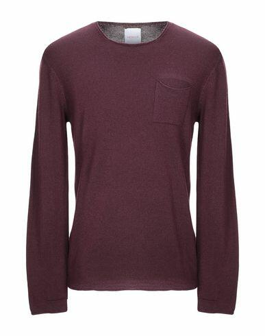 Bellwood Man Sweater Burgundy Merino Wool Cover