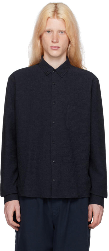 YMC Navy Dean Shirt Cover