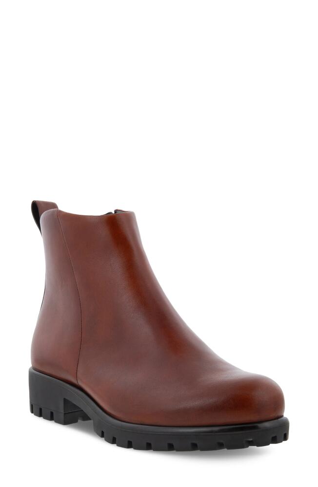 ECCO Modtray Water Resistant Ankle Boot in Cognac Cover