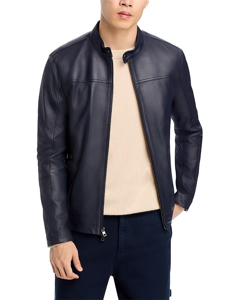 Michael Kors Leather Racer Jacket Cover