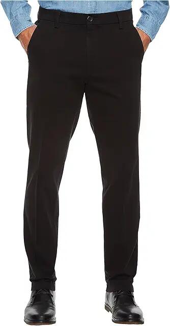 Dockers Slim Fit Workday Khaki Smart 360 Flex Pants (Black) Men's Clothing Cover