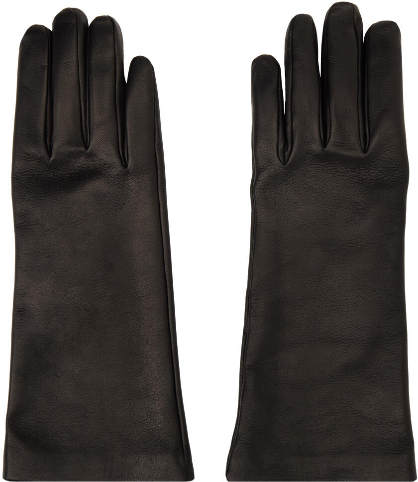 Ann Demeulemeester Black Krelis Gloves Cover