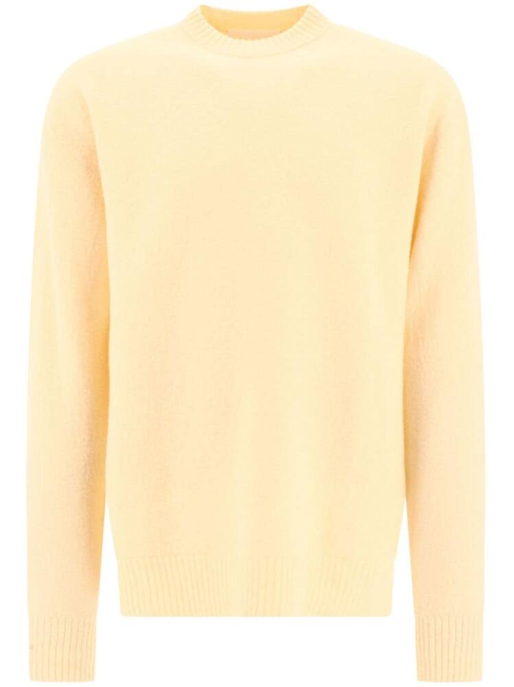 Jil Sander crew neck wool jumper - Neutrals Cover