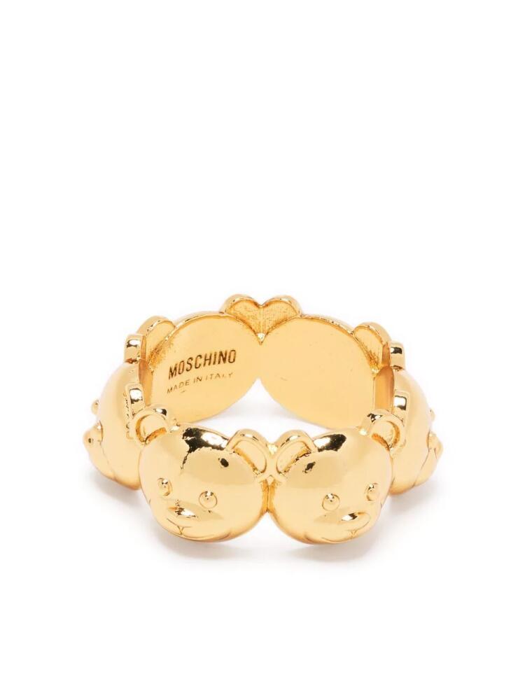 Moschino Teddy Bear ring - Gold Cover