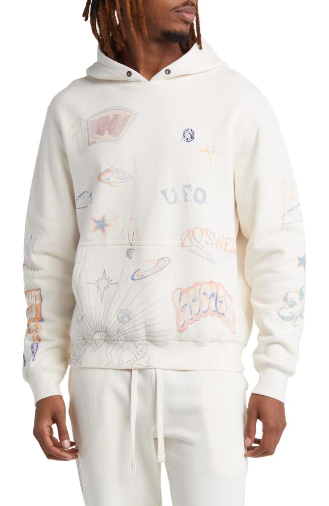 Billionaire Boys Club Horizons Graphic Hoodie in Gardenia Cover