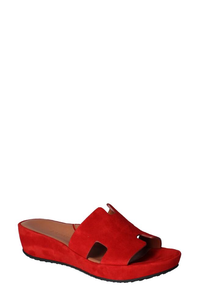 L'Amour des Pieds Catiana Platform Sandal in Red Cover