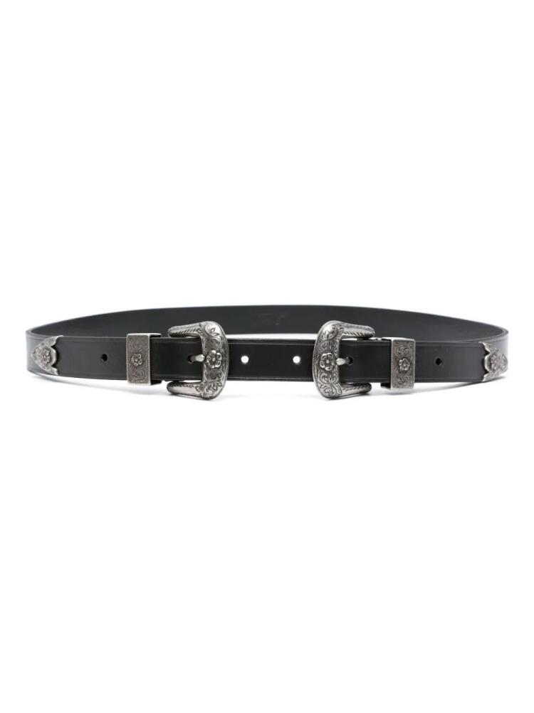 Polo Ralph Lauren Vachetta buckle-fastening belt - Black Cover