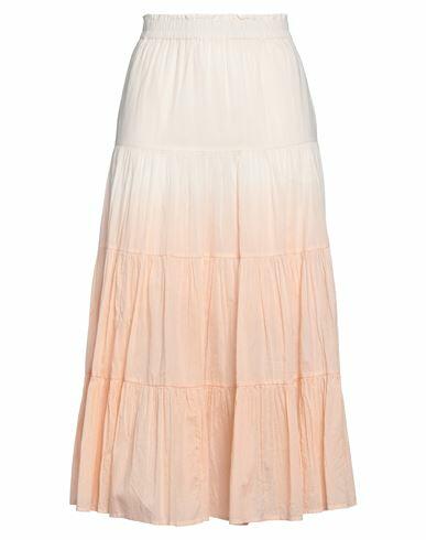 Seventy Sergio Tegon Woman Midi skirt Light pink Cotton Cover