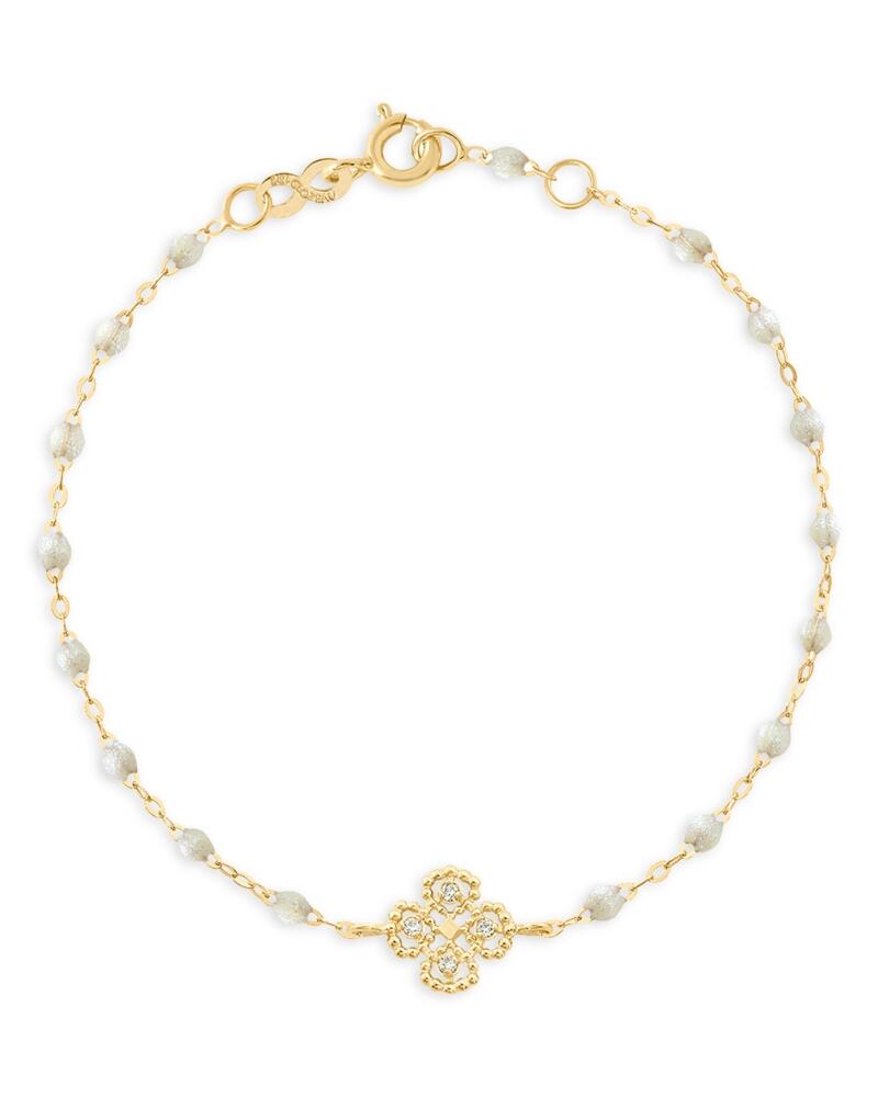 Gigi Clozeau 18K Yellow Gold Lucky Clover Classic Gigi Bracelet Cover