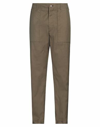 Engineered Garments Man Pants Military green Cotton, Polyester Cover