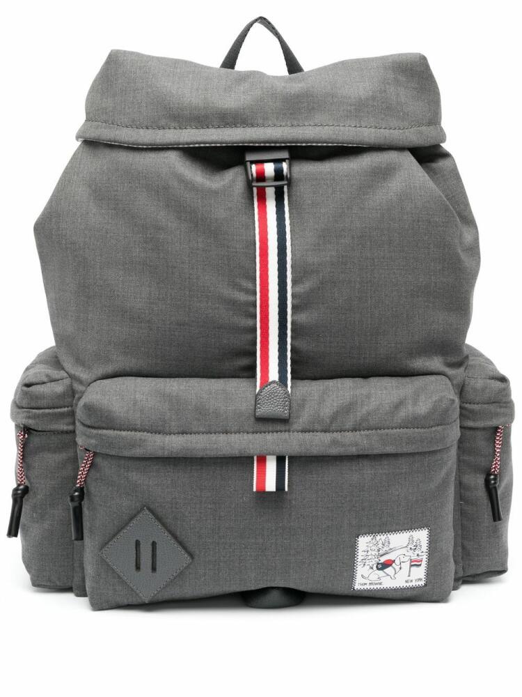 Thom Browne Hiking squared backpack - Grey Cover