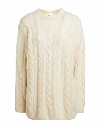 Solotre Woman Sweater Ivory Wool, Cashmere Cover