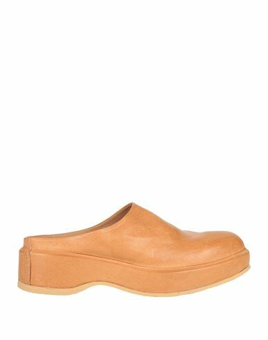 Moma Woman Mules & Clogs Camel Leather Cover