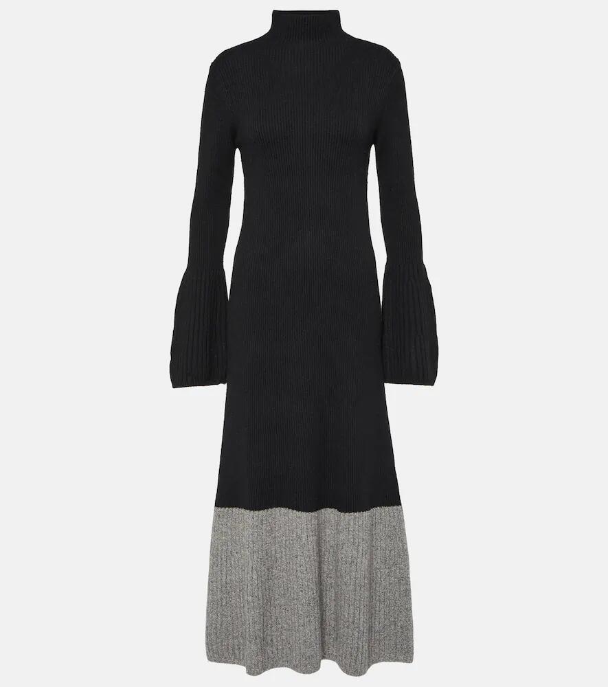 Joseph Color Block wool-blend maxi dress Cover