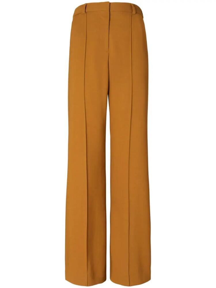 Tory Burch high-waist wide-leg trousers - Brown Cover