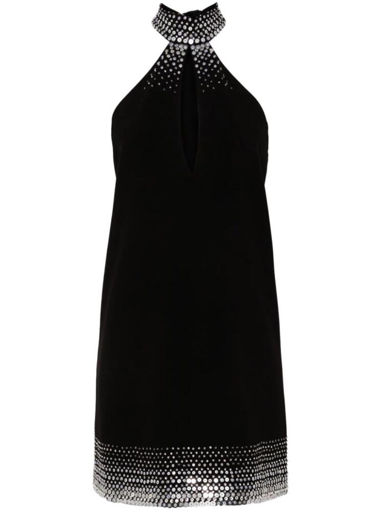 Amen crepe mini dress - Black Cover