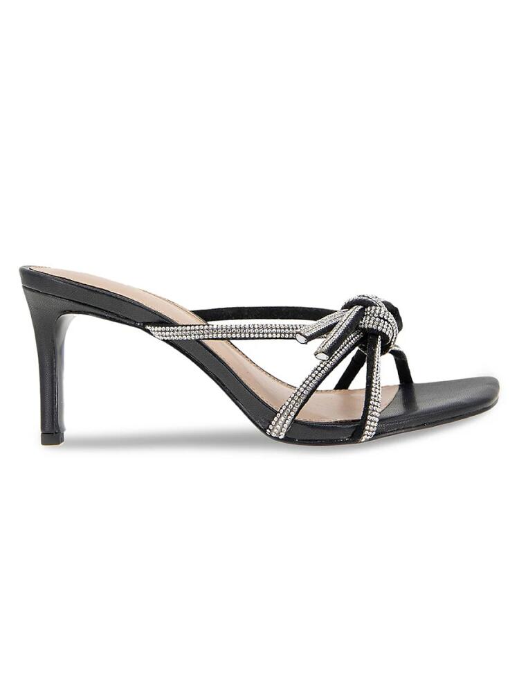 BCBGeneration Women's Selma Embellished Bow Sandals - Black Cover