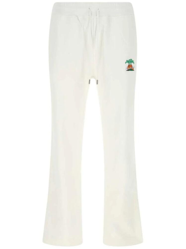 Just Don logo-print track pants - White Cover