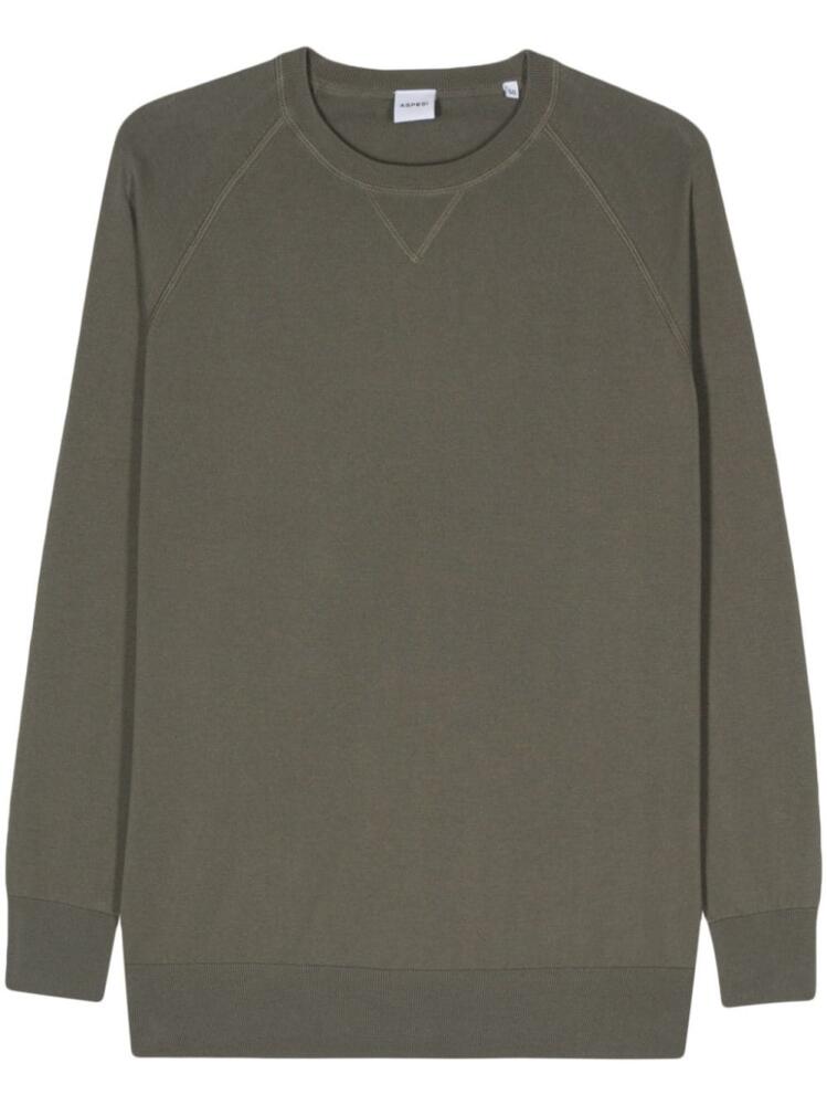 ASPESI crew-neck jumper - Green Cover