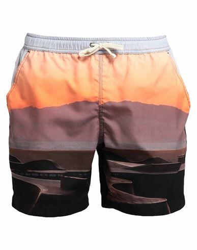 Blue Sky Inn Man Swim trunks Brown Polyester Cover