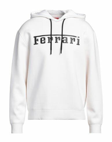 Ferrari Man Sweatshirt Cream Viscose, Polyurethane, Elastane Cover