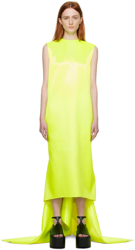 Sportmax Yellow Aedi Maxi Dress Cover