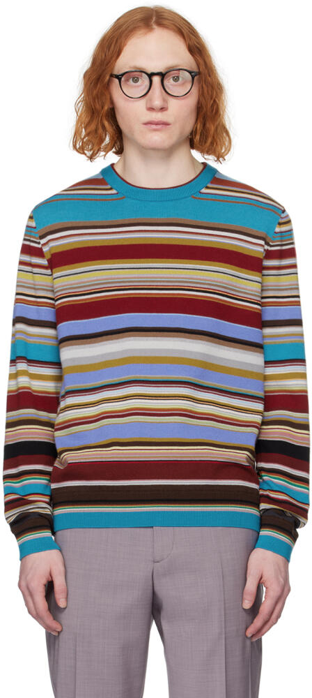 Paul Smith Multicolor Striped Sweater Cover