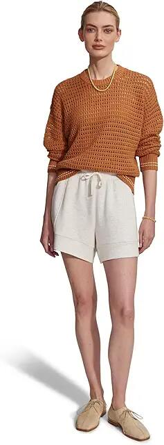 Varley Fox Knit Crew (Almond) Women's Sweatshirt Cover