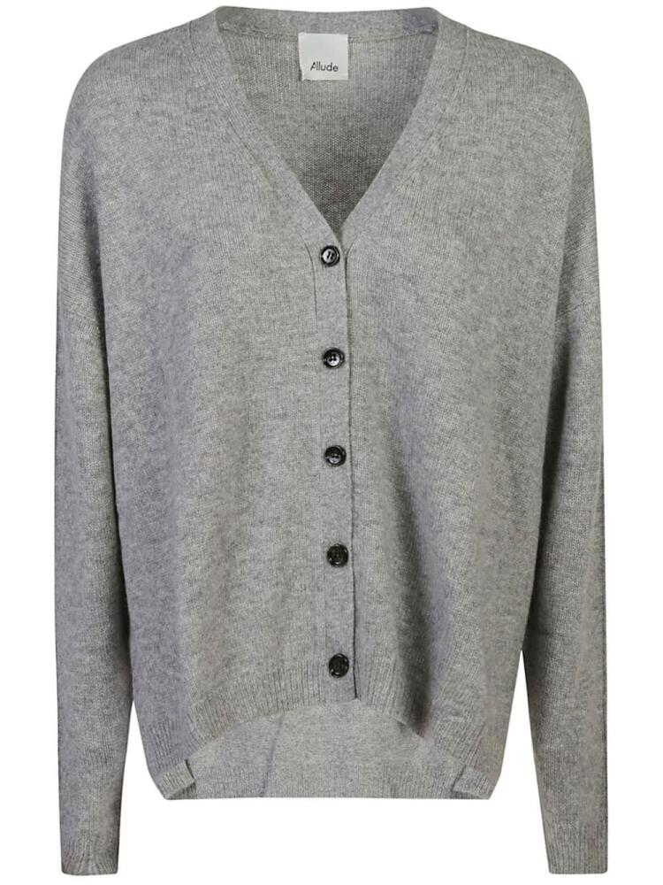 Allude cashmere cardigan - Grey Cover