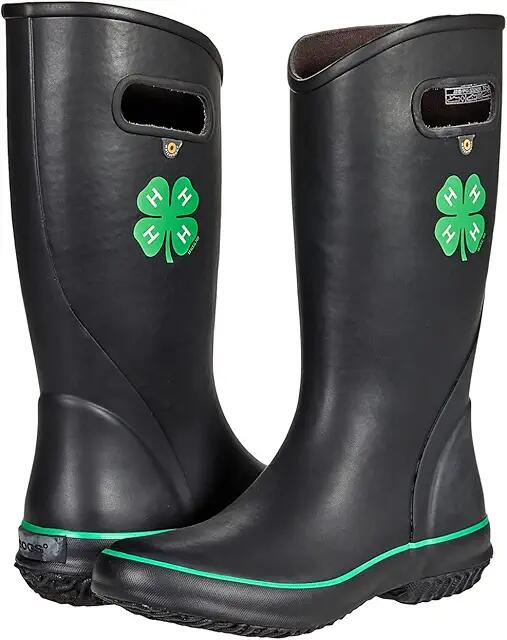 Bogs Rainboot 4-H (Black Multi) Women's Shoes Cover