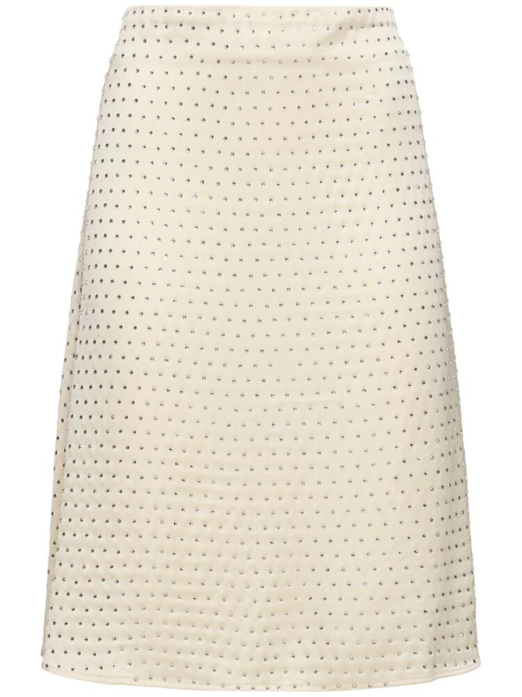 WEWOREWHAT Embellished Skirt Cover