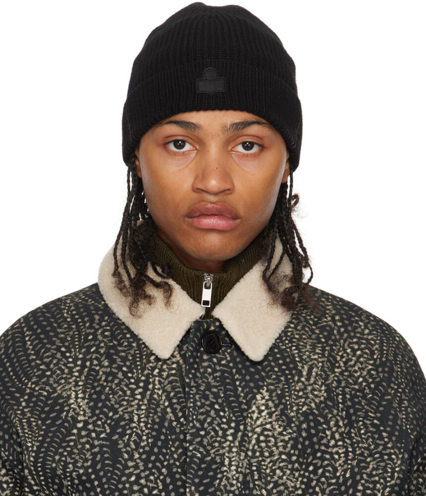 Isabel Marant Black Bayle Beanie Cover