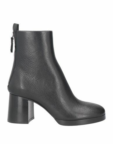 Agl Woman Ankle boots Black Soft Leather Cover