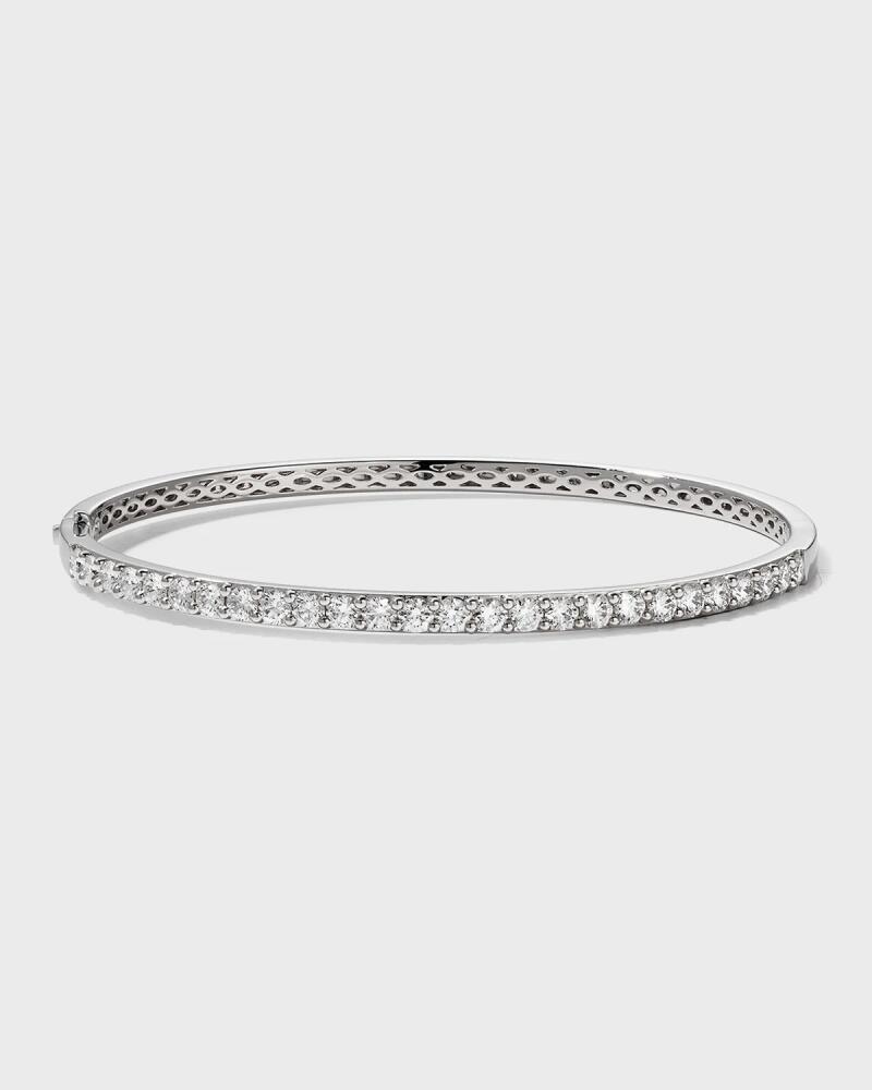 Memoire 18k White Gold Diamond Fashion Bangle, 1.97tcw Cover