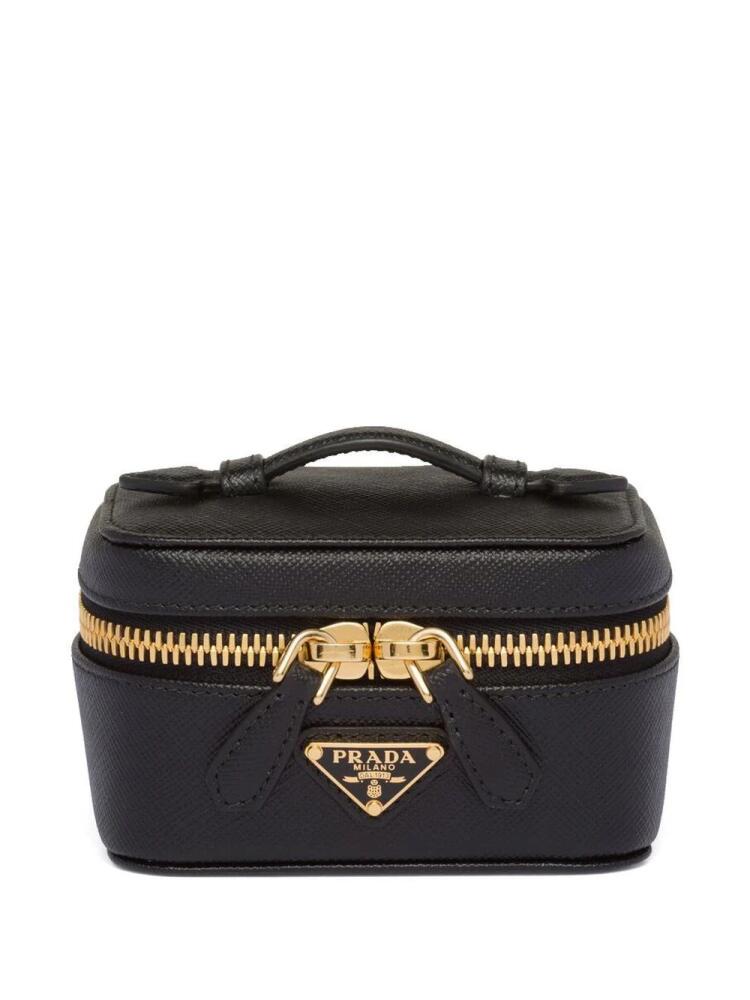 Prada leather beauty case - Black Cover