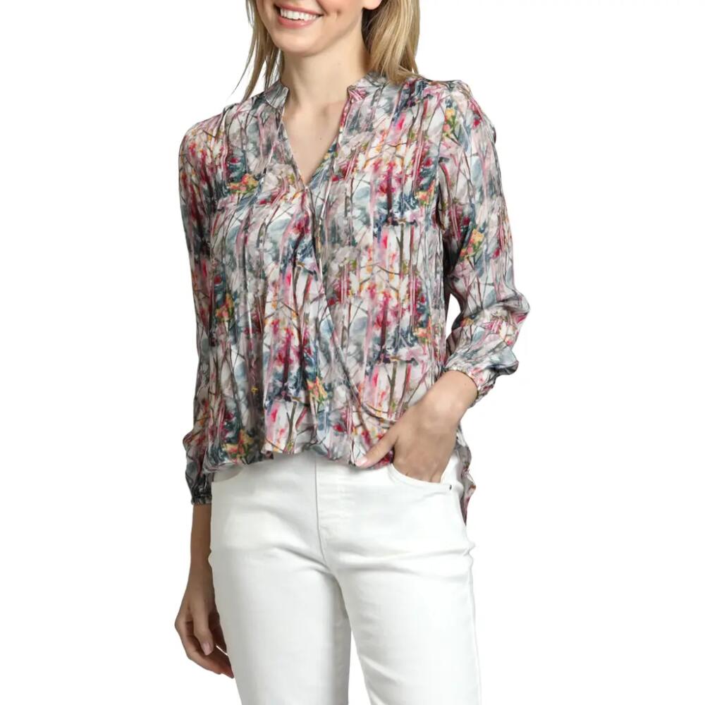 APNY Printed Top in Beige Multi Cover