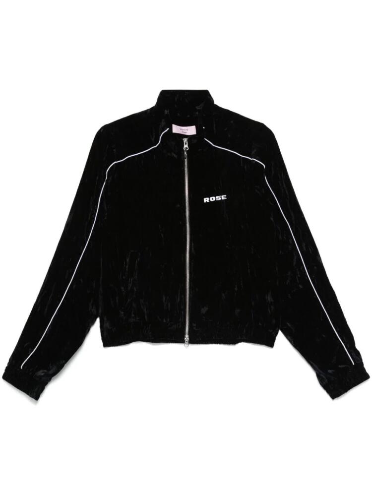 Martine Rose Shrunken track jacket - Black Cover