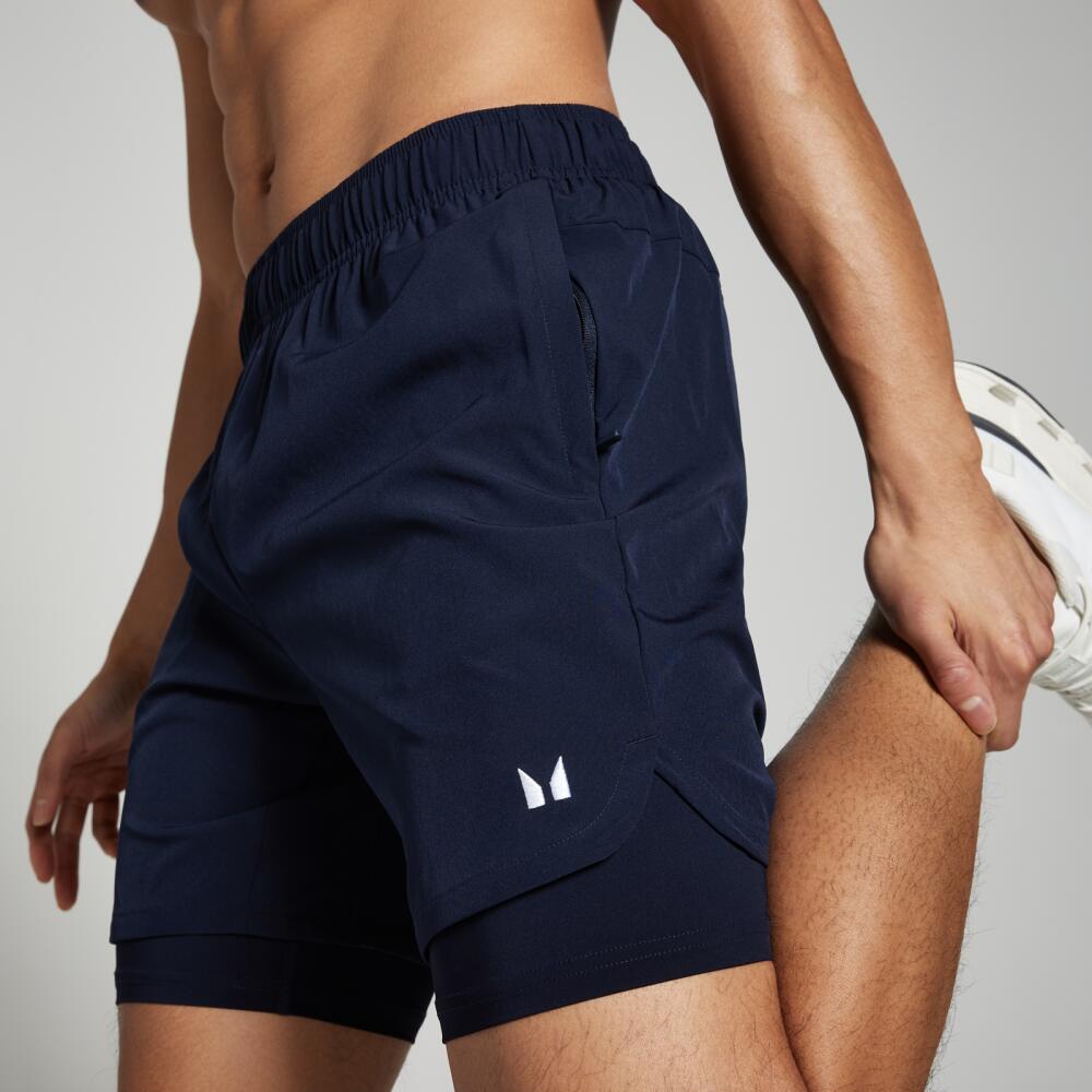 MP Men's 2-in-1 Training Shorts - Navy Cover