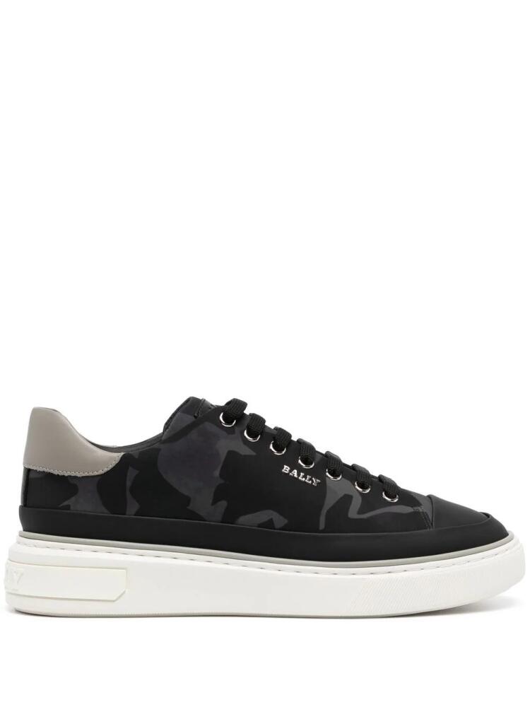 Bally Maily camouflage-print sneakers - Black Cover