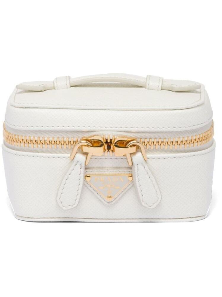 Prada leather makeup bag - White Cover